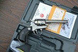 Appears NIB Unfired Ruger Single Six .32 H&R Magnum Stainless 4 5/8