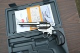 Appears NIB Unfired Ruger Single Six .32 H&R Magnum Stainless 4 5/8