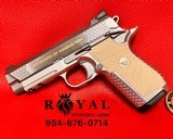 Wilson combat 40th anniversary set supergrade 45 full size and edcx9 matching serial numbers only 40 ever made - 9 of 10