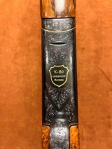 Krieghoff K80 GOLD Plantation Scroll BLACK EDITION! 32