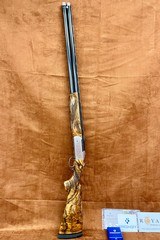 Krieghoff K80 32” Gold superscroll Spectacular Exhibition grade stock - 3 of 13