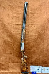 Krieghoff K80 32” Gold superscroll Spectacular Exhibition grade stock - 1 of 13