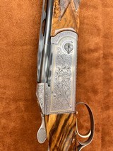 Krieghoff K80 32” Gold superscroll Spectacular Exhibition grade stock - 4 of 13