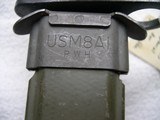 US M6 Bayonet by Imperial with US M8A1 Scabbard by PWH for M14 Rifle - 2 of 12