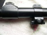 Lyman All-American 4X Scope with Tru Lok Rings and Bases for Winchester M70 - 4 of 15