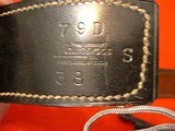 George Lawrence Western Holster & Belt for Colt SAA 5 1/2 inch, 38/357 Loops, Black - 7 of 14