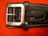 George Lawrence Western Holster & Belt for Colt SAA 5 1/2 inch, 38/357 Loops, Black - 12 of 14
