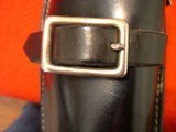 George Lawrence Western Holster & Belt for Colt SAA 5 1/2 inch, 38/357 Loops, Black - 14 of 14