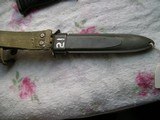 US M5A1 Bayonet with US M8A1 Scabbard for the M1 Garand Rifle - 4 of 13