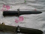 US M5A1 Bayonet with US M8A1 Scabbard for the M1 Garand Rifle - 5 of 13