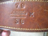 George Lawrence Western Rig- Brown, for Colt SAA 7 1/2 inch or shorter- Excellent - 7 of 12