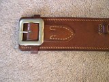 George Lawrence Western Rig- Brown, for Colt SAA 7 1/2 inch or shorter- Excellent - 3 of 12