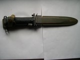 U. S. M5A1 Bayonet w/M8 Scabbard- Mil Par Col - 1 of 15