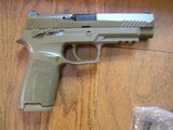 Sig Sauer M17 Surplus Pistol w/ PAIL plus Accessories & CO2 Trainer Pistol - 3 of 15