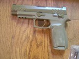 Sig Sauer M17 Surplus Pistol w/ PAIL plus Accessories & CO2 Trainer Pistol - 4 of 15