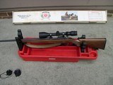 Ruger 77/17,17HMR, Walnut Stock w/ Simmons 3-10X44 Scope & Original Box - 6 of 15