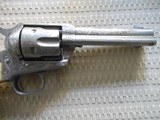Colt SAA .45 4.75 inch
engraved carved pearl grips - 4 of 9