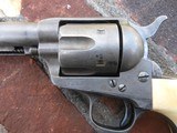Colt SAA 4.75 inch 44-40 1886 Carved Ivories - 2 of 10