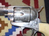 Colt SAA .44 engraved 7.5 inch barrel 187 - 2 of 10
