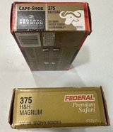 Federal 0.375 H&H 300 Grain Ammunition - 6 of 13