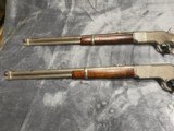 Winchester Model 1866 A Pair of Full Nickel Plated SRC - 2 of 5