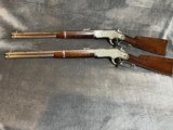 Winchester Model 1866 A Pair of Full Nickel Plated SRC - 5 of 5