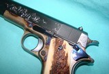 Turnbull 1911.45 ACP with "C" Level "Flute" engraving and Nitre blued parts - 6 of 15
