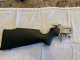 Thompson Center Encore stainless receiver and butt stock - 1 of 2