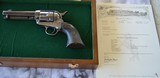 Colt 1907 Single Action Army 4 3/4"...41c w/case, Stand, COA - 2 of 14