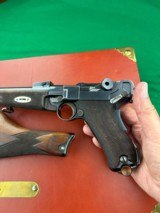 Model 1902 DWM Luger Carbine w/Stock All Matching numbers - 3 of 15