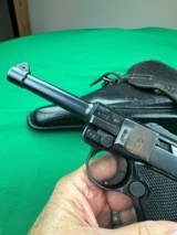 WW2 1942 Mauser Black Widow Luger Rig-Matching numbers-GI Bringback - 10 of 14