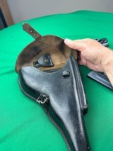 WW2 1942 Mauser Black Widow Luger Rig-Matching numbers-GI Bringback - 12 of 14