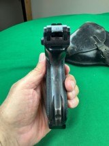 WW2 1942 Mauser Black Widow Luger Rig-Matching numbers-GI Bringback - 5 of 14