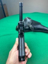 WW2 1942 Mauser Black Widow Luger Rig-Matching numbers-GI Bringback - 3 of 14