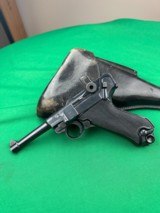 WW2 1942 Mauser Black Widow Luger Rig-Matching numbers-GI Bringback - 1 of 14