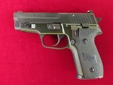 Sig Sauer M11-A1 9mm Rare Green Frame Like New in Case - 2 of 15