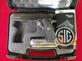 SIG SAUER 1911 9MM LUGER LIKE NEW IN CASE - 1 of 14
