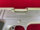 TAURUS PT 1911 9MM LUGER SATIN NICKEL LIKE NEW IN CASE - 9 of 14
