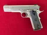 TAURUS PT 1911 9MM LUGER SATIN NICKEL LIKE NEW IN CASE - 2 of 14