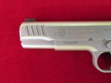 TAURUS PT 1911 9MM LUGER SATIN NICKEL LIKE NEW IN CASE - 3 of 14
