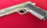 TAURUS PT 1911 9MM LUGER SATIN NICKEL LIKE NEW IN CASE - 6 of 14