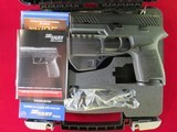 SIG SAUER P320 IN 9MM LUGER LIKE NEW IN CASE - 1 of 10