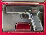 TANFOGLIO WITNESS IN 9MM LUGER LIKE NEW IN CASE - 1 of 14