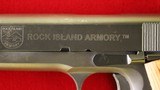 ROCK ISLAND ARMORY M1911A1 FS IN 9MM LUGER WITH CASE - 5 of 13