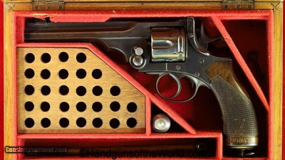 Webley Model 1900, .455 caliber, Cased with Provenance