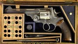 Webley WG, 455 caliber, ID’d to LT General-Nickel, with Case