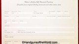 Webley WG Target Model, .455 caliber, Inscribed with Provenance - 15 of 15