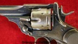 Webley Mark V Service Revolver, .45acp with Rare 7 1/2? Barrel, Provenance and Holster - 6 of 15
