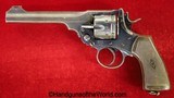 Webley Mark VI Service Revolver, .45acp, Inscribed with Provenance - 2 of 14