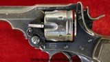 Webley Mark VI Service Revolver, .45acp, Inscribed with Provenance - 6 of 14